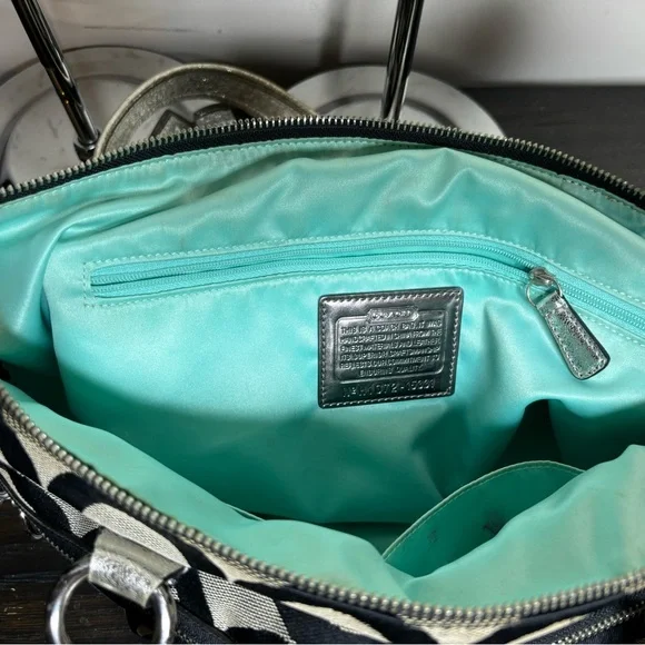 Coach Black and Grey Tote Bag - Picture 3 of 5